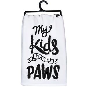 My Kids Have Paws Kitchen Towel